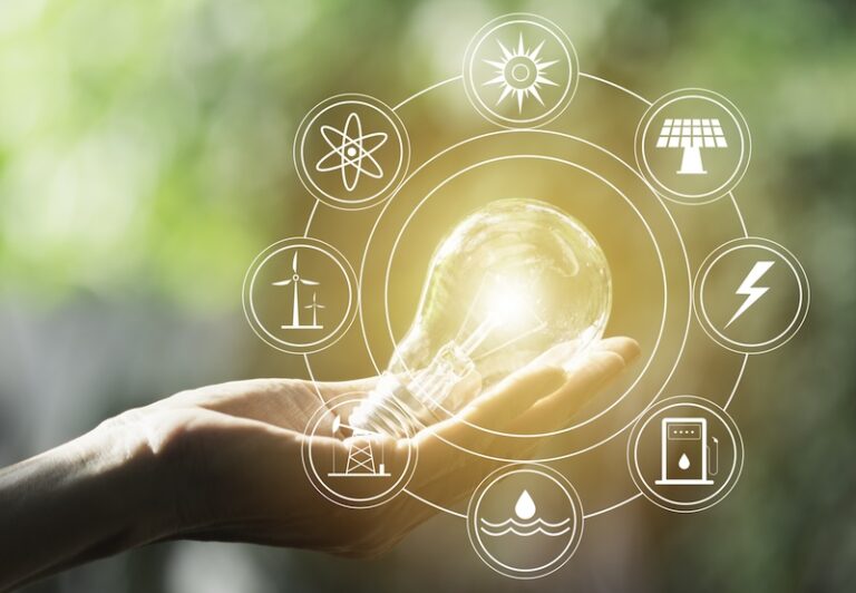 bild på el som används.